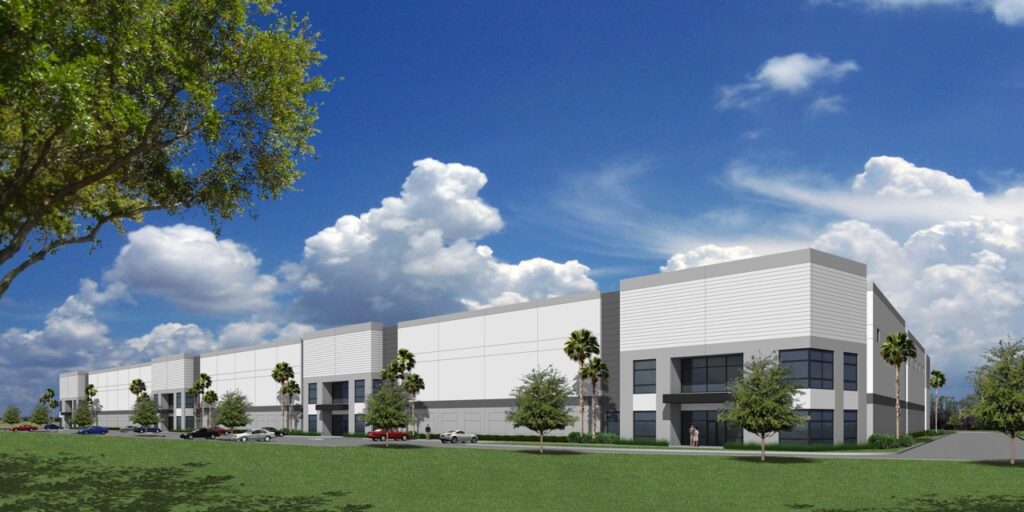 Four Front Commerce Lakeland Industrial Rendering